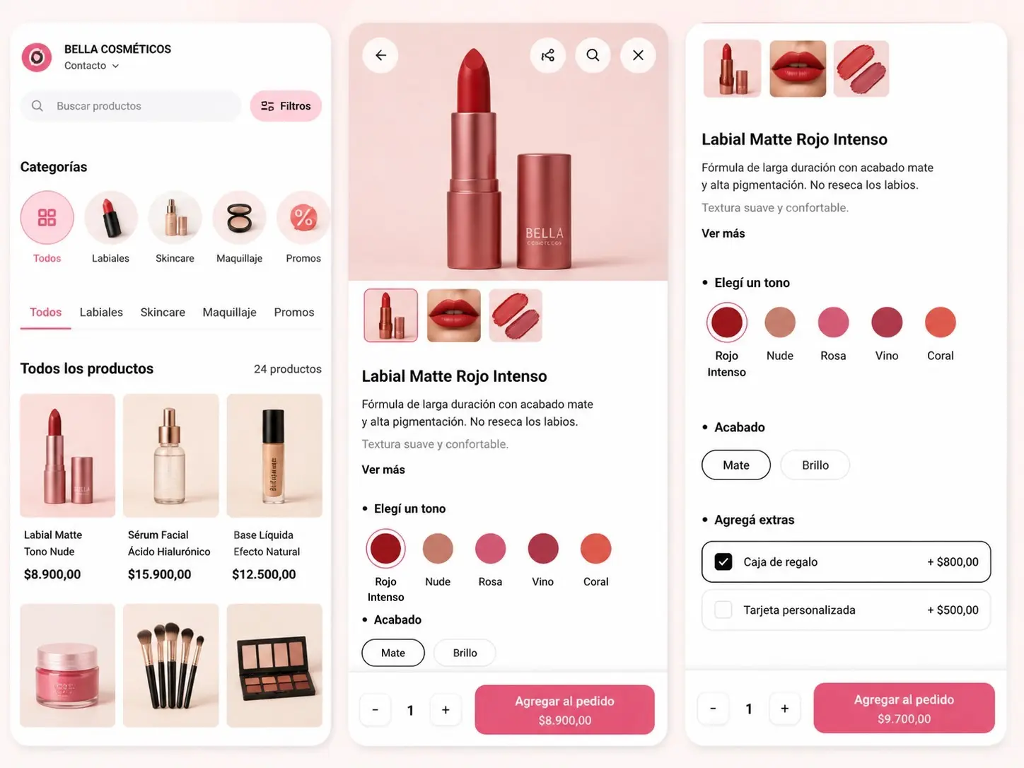 Tienda de belleza 