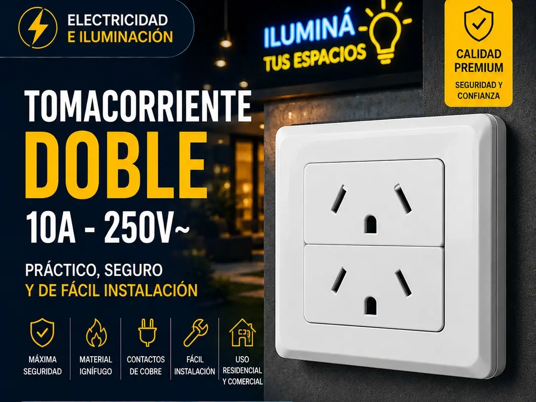 Tomacorriente Doble
