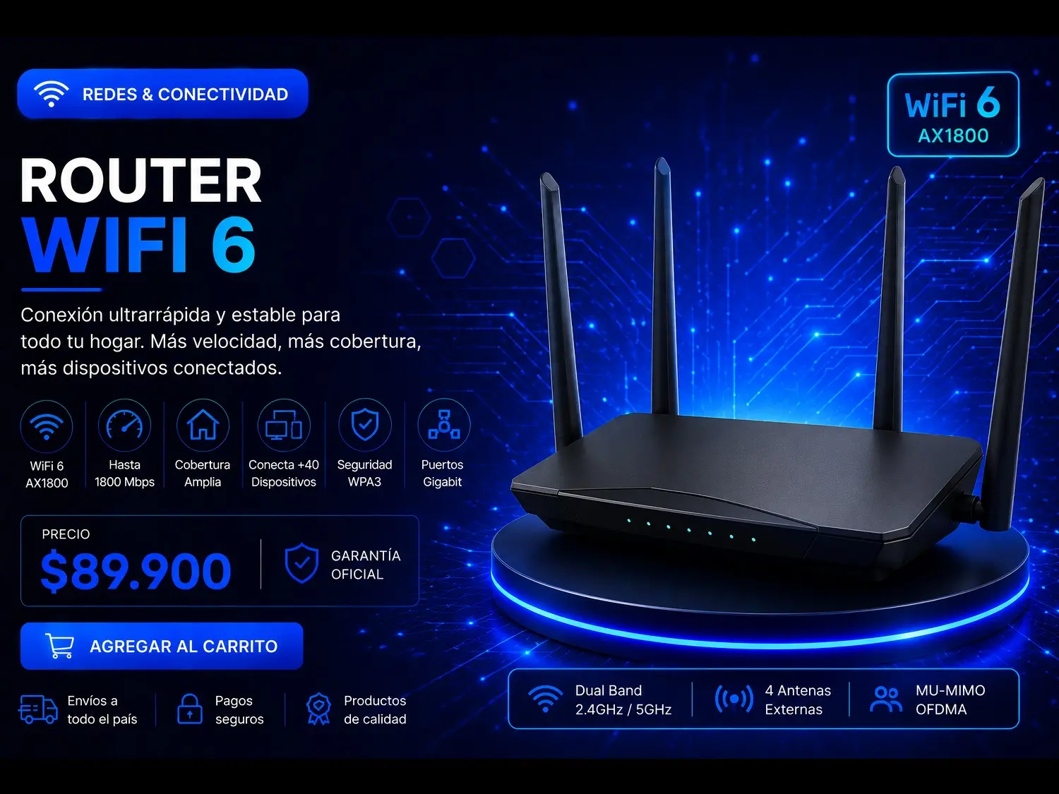 Router WiFi 6