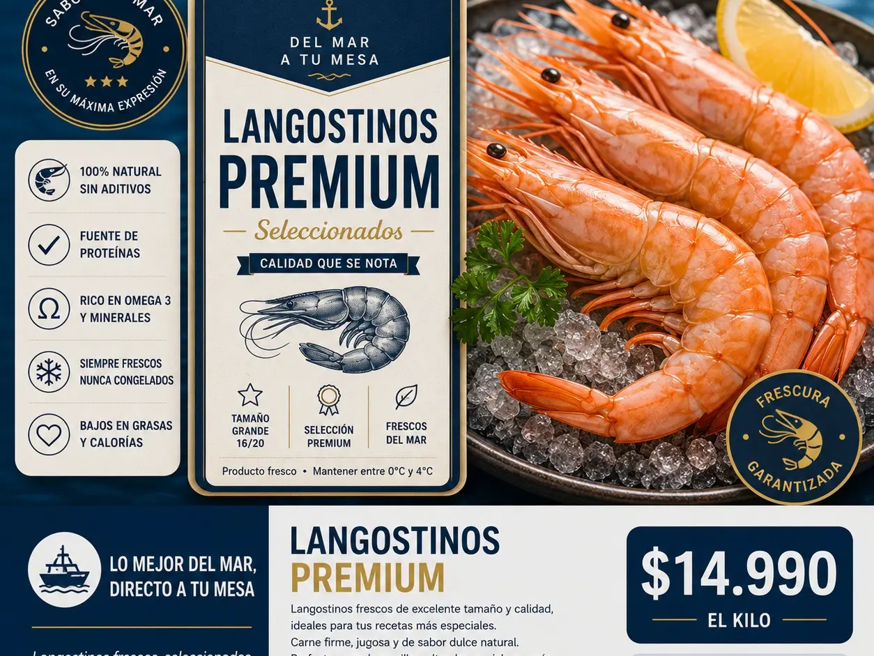 Langostinos Premium