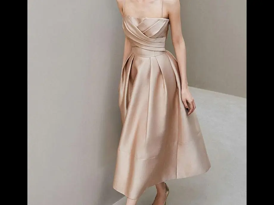 Vestido Satin Midnight